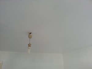 plafond réparé